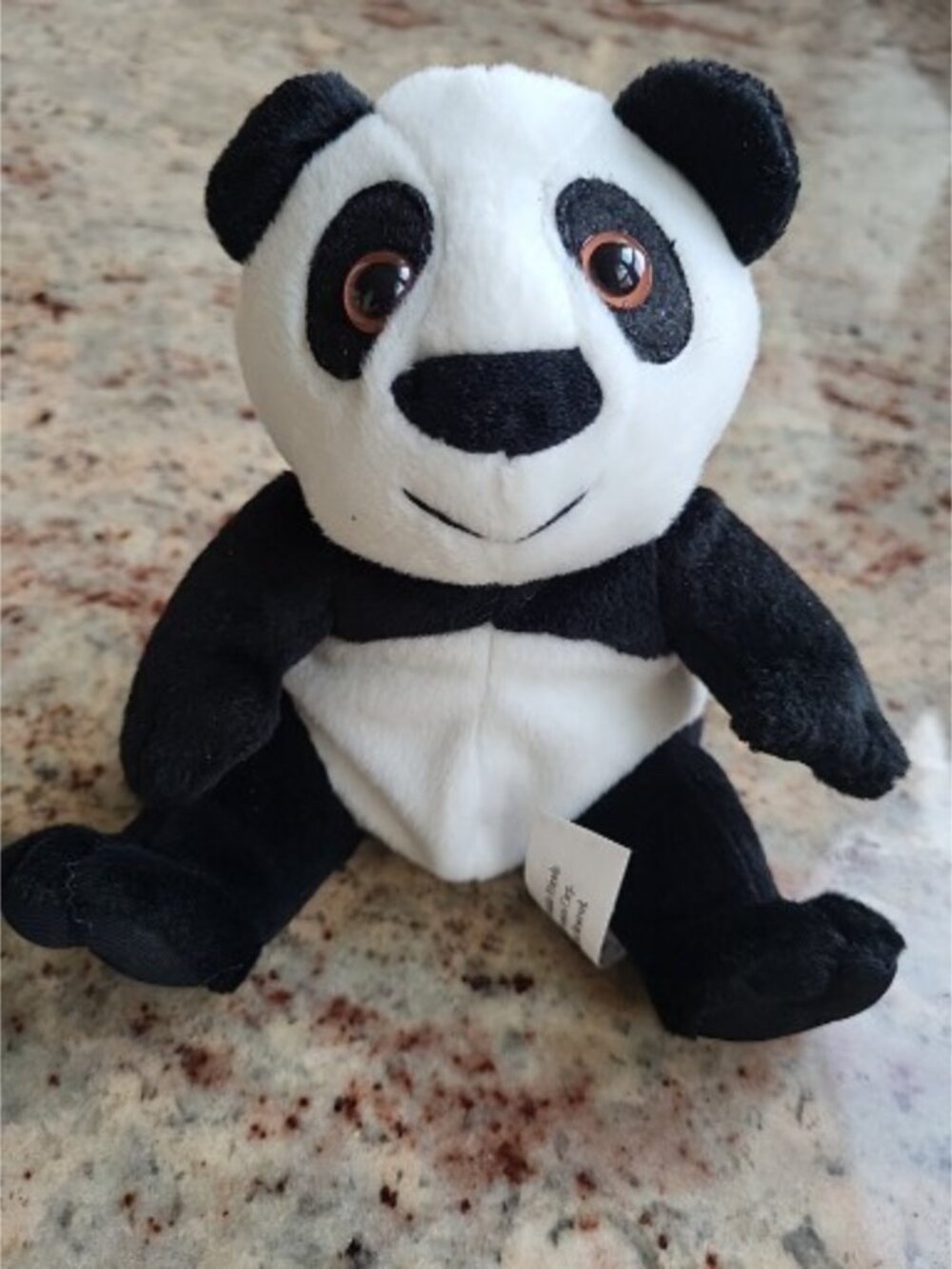 Plush Toy 2000 Endangered Wildlife Friends Panda Bear Stuffed Amoco 6 in Premium